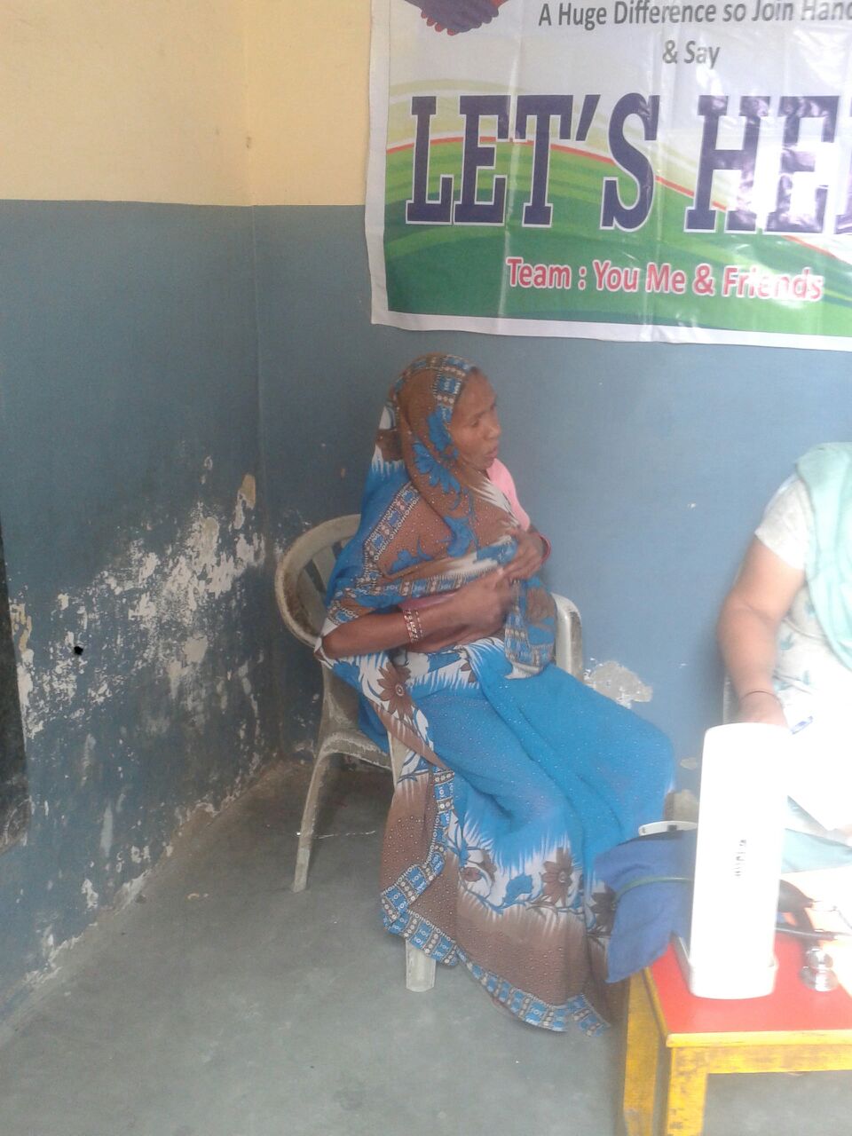 Kusum has breast cancer. We sponsored a double mastectomy one month ago. Since then she has had chest pain. She requires more pain medication and a consultation with an oncologist. 