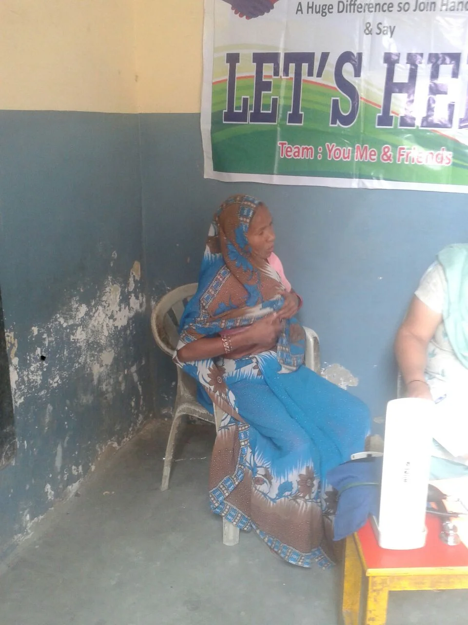 Kusum has breast cancer. We sponsored a double mastectomy one month ago. Since then she has had chest pain. She requires more pain medication and a consultation with an oncologist. 