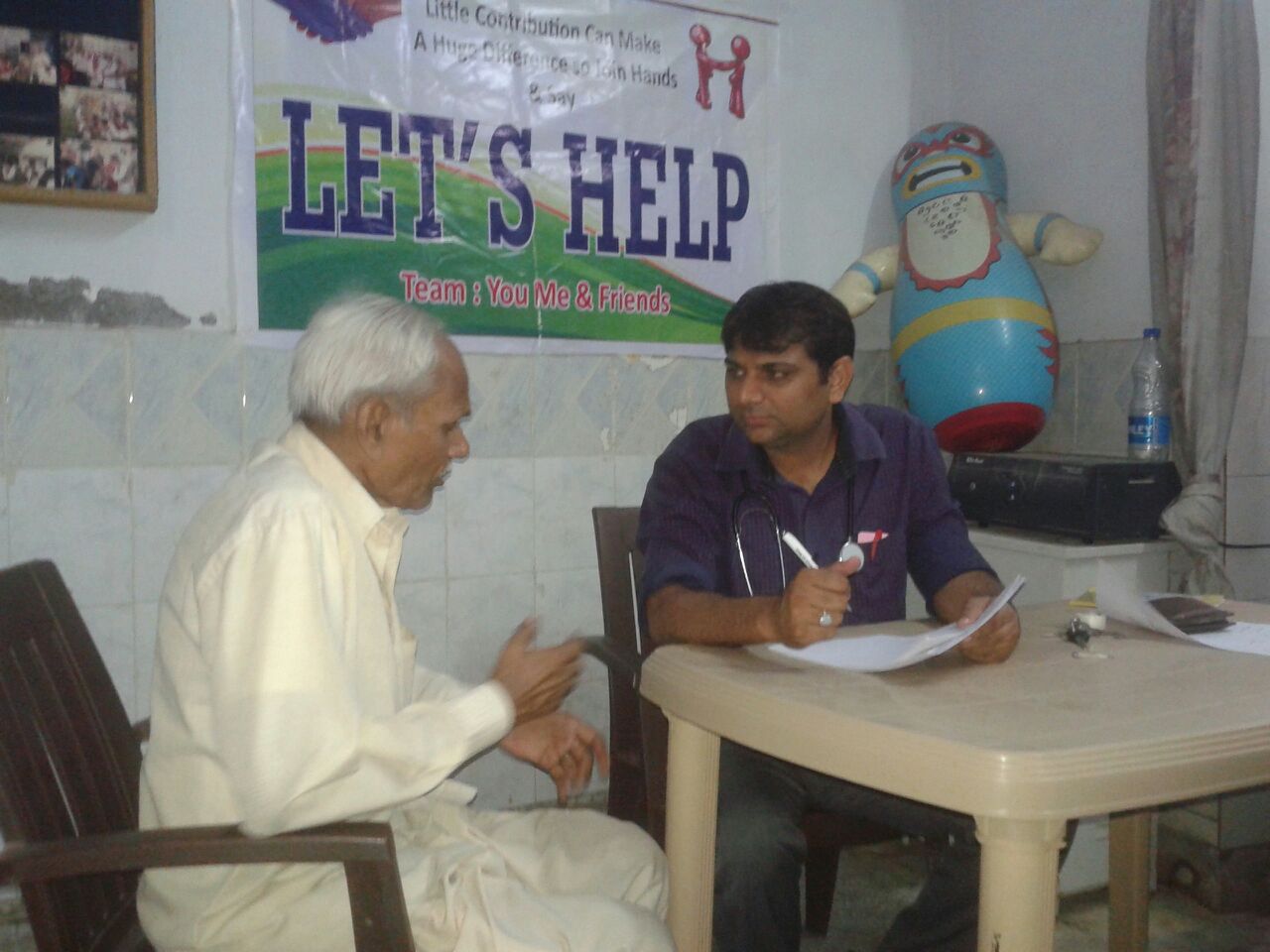 J.K. Jain is 63 years old. He has Parkinson's disease. He has frequent tremors and can no longer walk. 