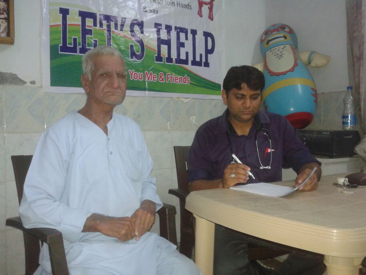 Shoba is 71 years old and recently had a stroke. As a result he has severe weakness in his lower limbs. We would like to purchase a wheelchair for him.