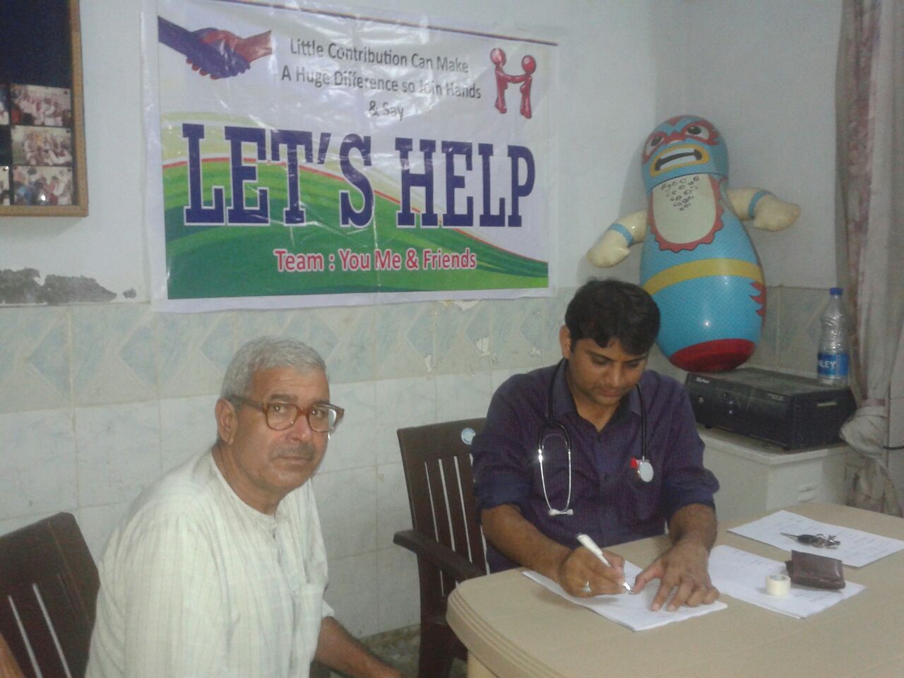 Meet Bahari. He served in the Indian army for over 20 years and speaks 9 different Indian dialects. He has pain in his right shoulder from an injury he sustained a few months ago. Pain medication will bring him pain relief.