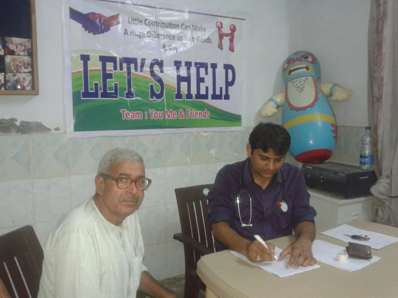Meet Bahari. He served in the Indian army for over 20 years and speaks 9 different Indian dialects. He has pain in his right shoulder from an injury he sustained a few months ago. Pain medication will bring him pain relief.