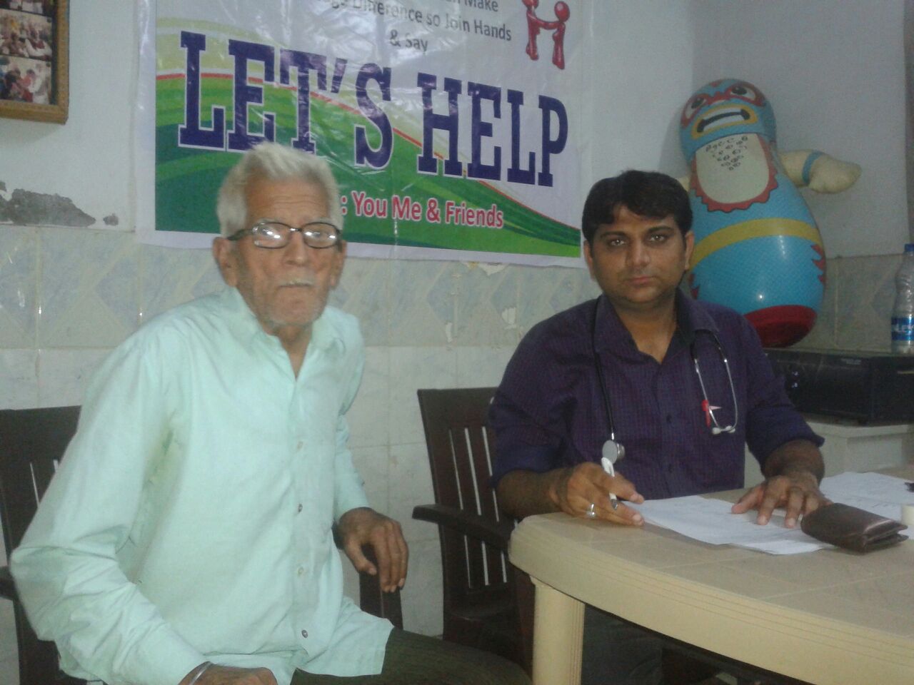 Ram is 66 years old and has type II diabetes and asthma. We would like to provide him with an inhaler and medication.