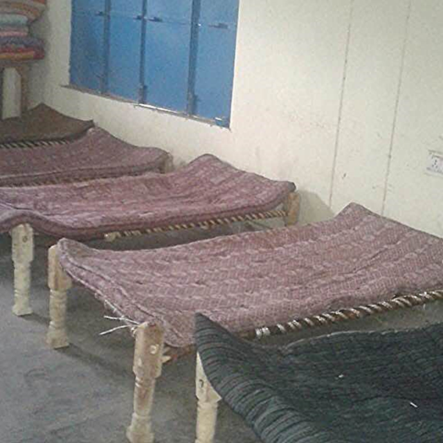 A few of the beds