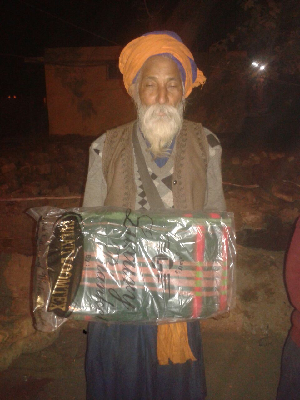 This Yash and he suffers from arthritis. Up until a few years ago he worked on a farm and helped pick fruit. Since his arthritis flared up, he has been unable to find a job.