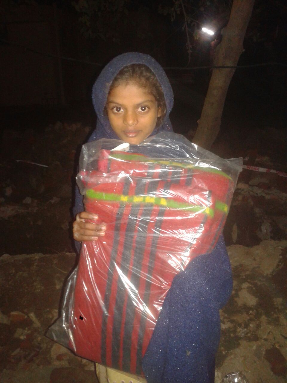 Meet Varsha. She is 7 years old and is Rishi's daughter.