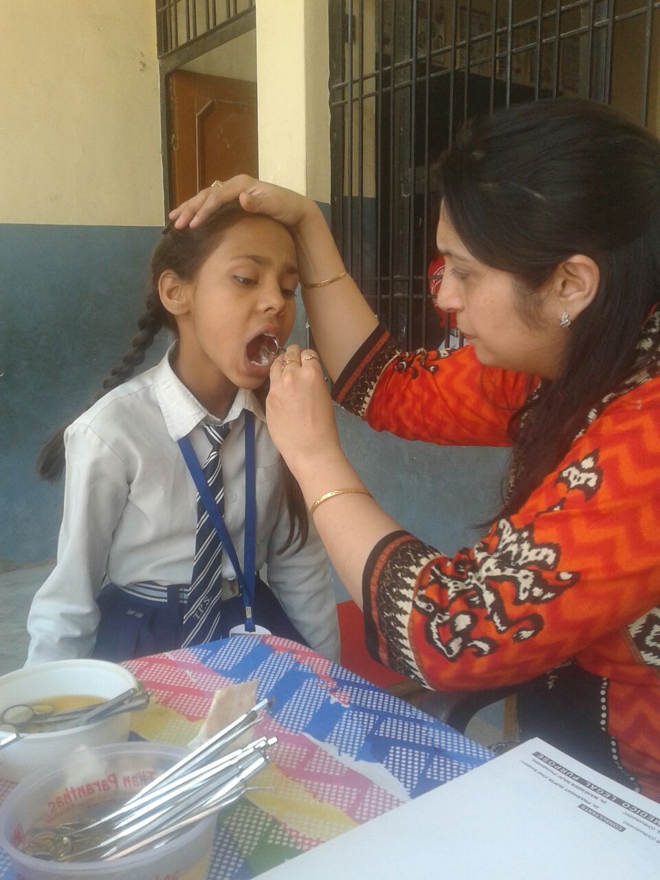 This is Purva, and she is 10 years old. She wants to be a math teacher when she grows up.