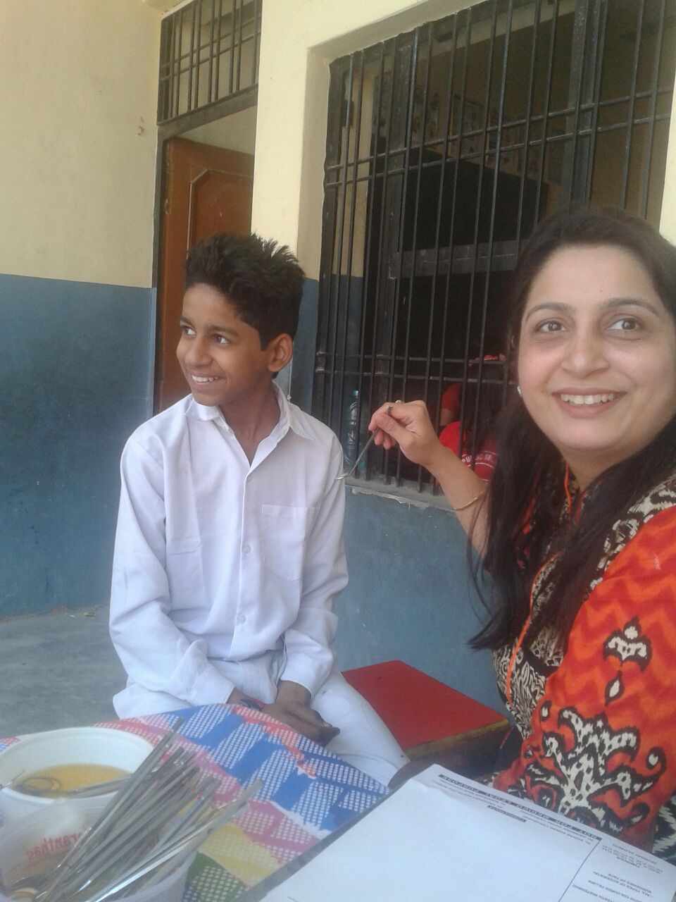 Oisin is 11 years old. His father works as a laborer and pulls rickshaws. He loves music and wants to learn how to play the guitar. 