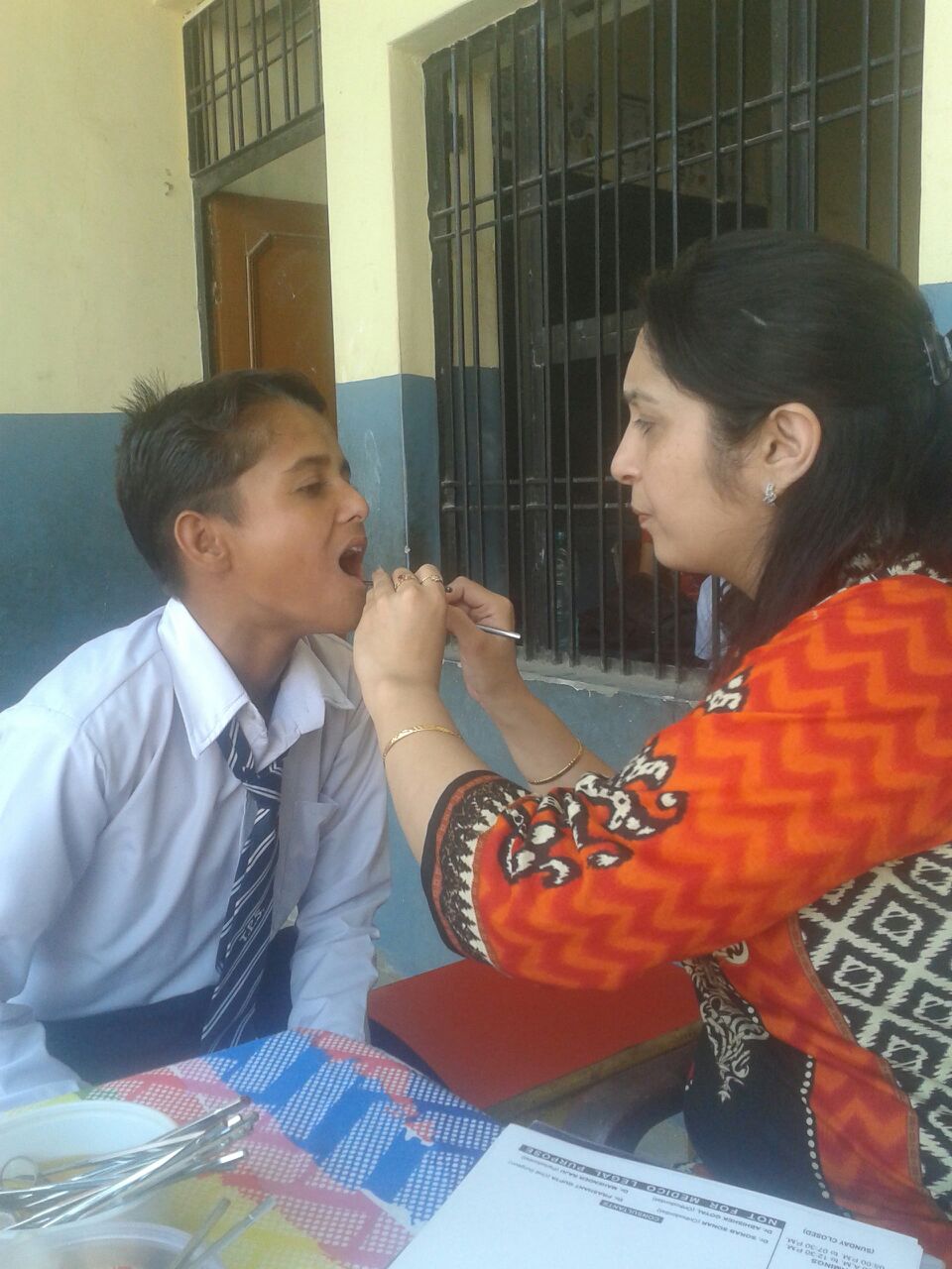 Navendar is 10 years old. He has been having a toothache for several months. 