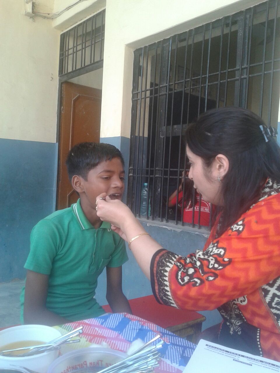 Meet Mahek. He is 10 years old. 