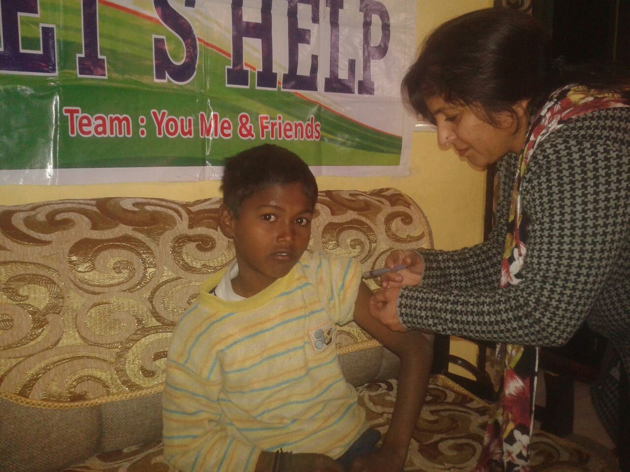Meeet Jairam. He is 7 years old and wants to have his own business someday.