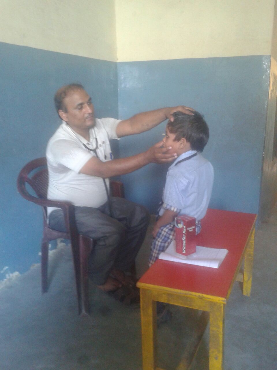 Meet Rishi. He is 4 years old. He has been having mouth pain for several months. We discovered he has an infection in his molars. He requires antibiotics.