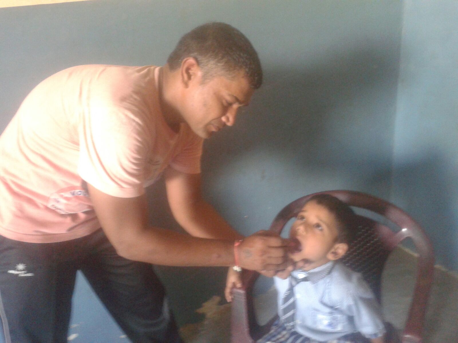 Meet Deshad, a 4 year old boy. He loves to draw.