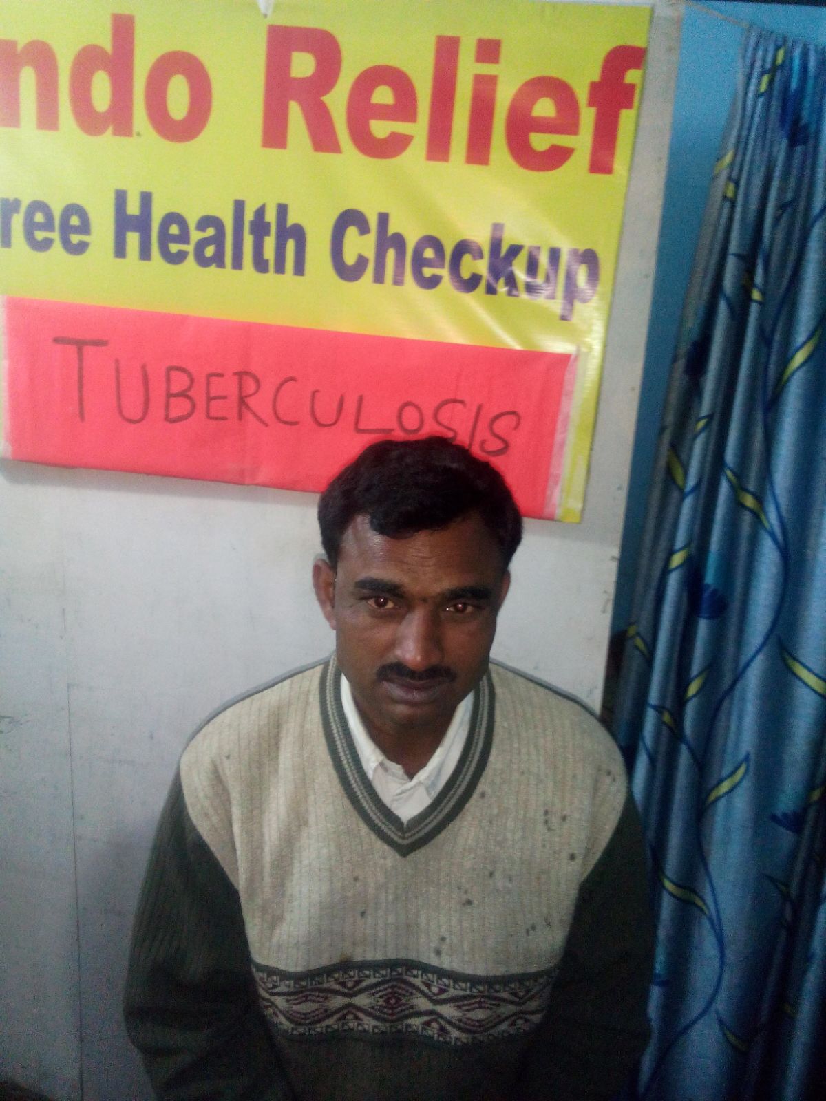Meet Nirajit. He is 40 years old. He has been having a violent cough for the past several days. He says that he cannot sleep due to night sweats, and a high grade fever. 