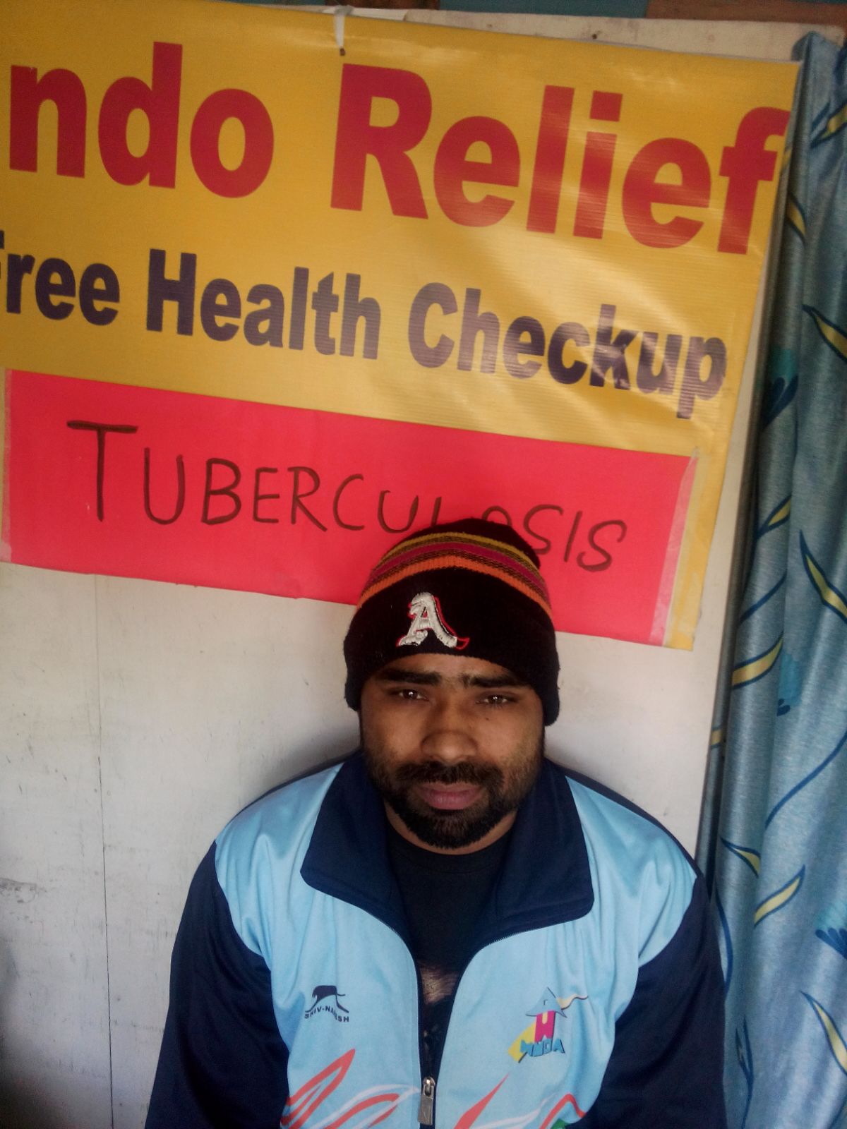Meet Phanindra. He is 28 years old. A chest x-ray helped confirm that he has tuberculosis. 