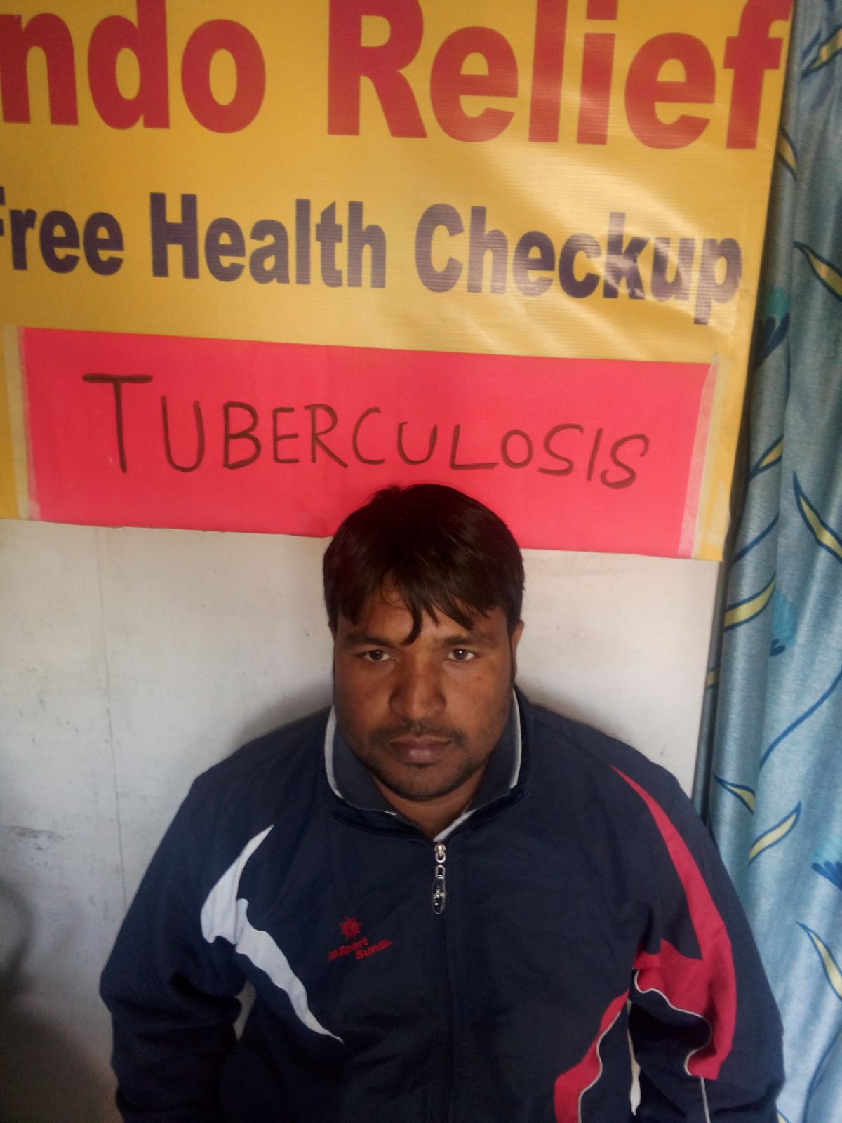 Meet Nilesh. He is 29 years old. He was tested for tuberculosis and the results were positive. 