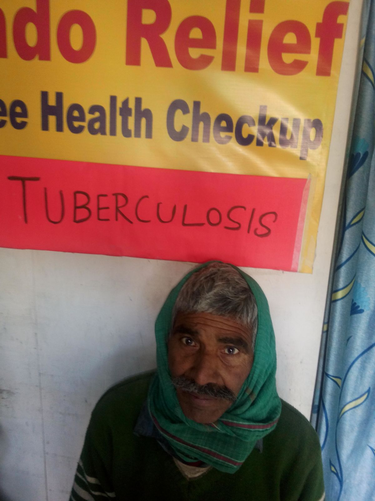 Meet Omarjeet. His test results were negative for tuberculosis. 