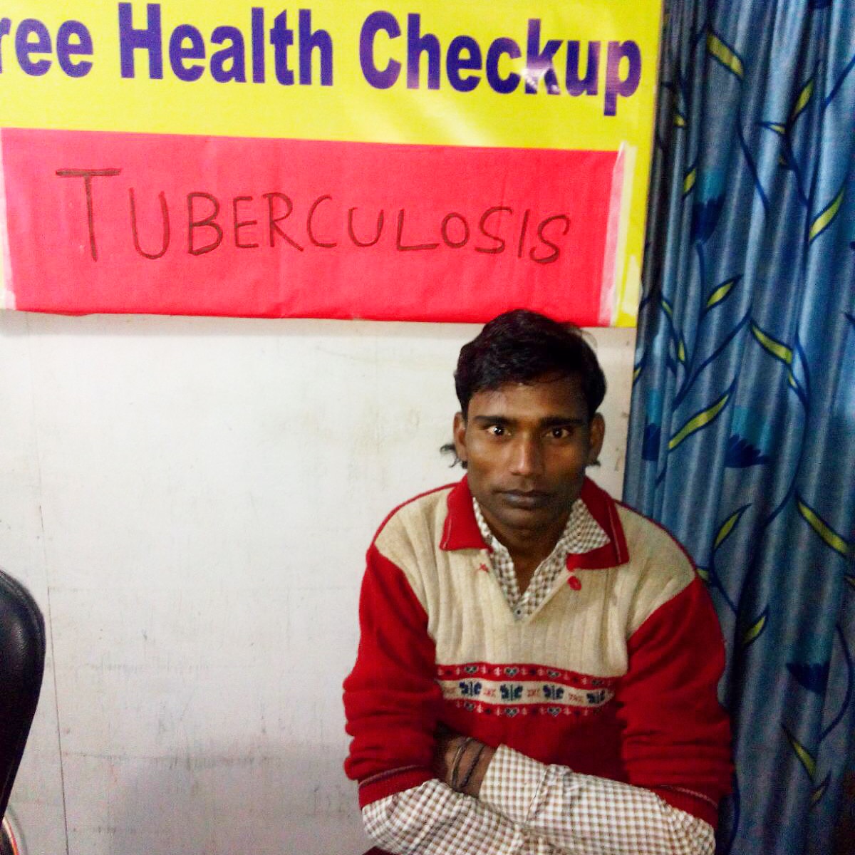 Meet Manish. He is 24 years old. He has had a high grade fever for the past two weeks. He says he frequently coughs up mucus. A chest x-ray helped confirm that he has tuberculosis. 