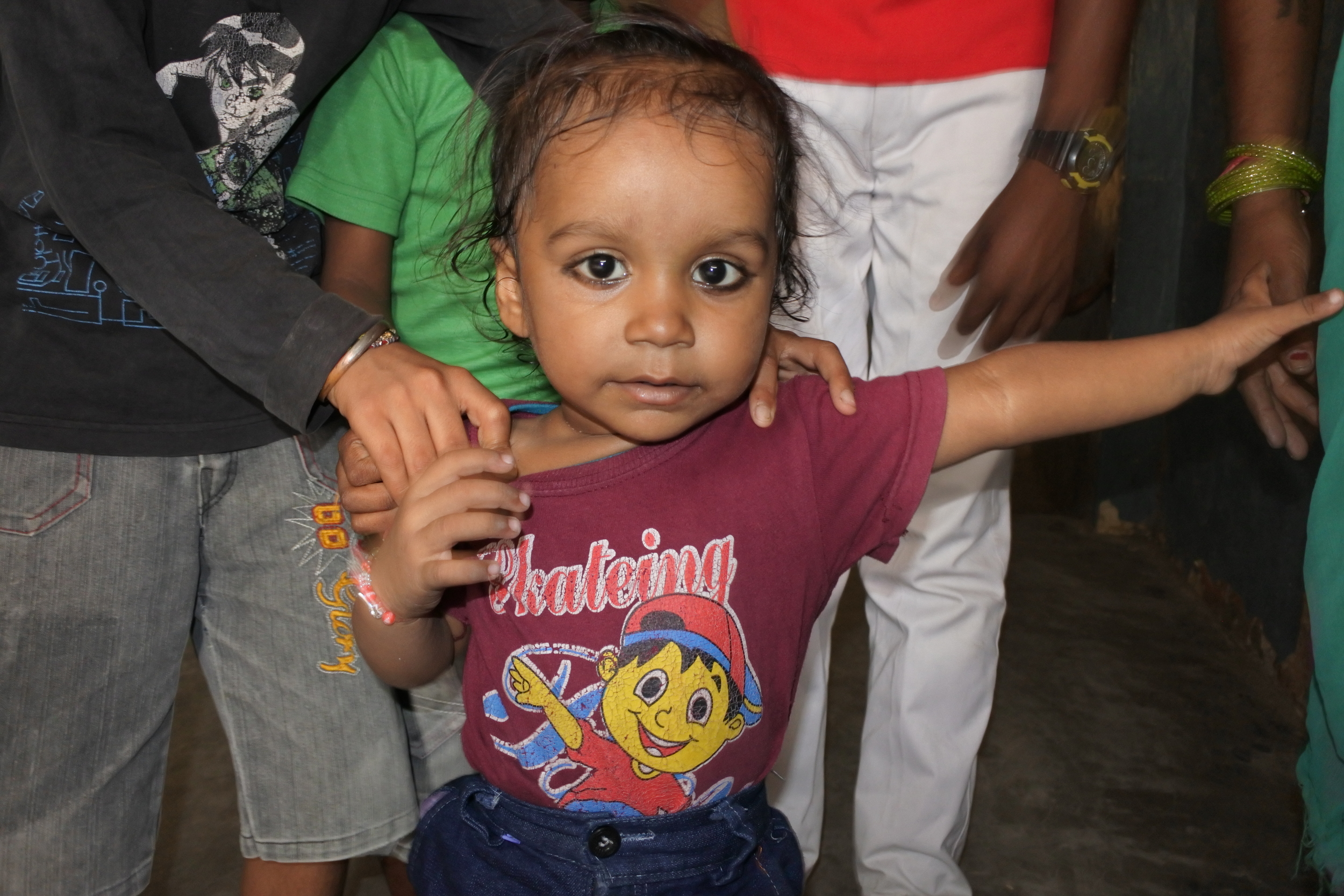 Chitra is 2 years old. She has been having a fever for the past two weeks. She has also been unable to sleep at night. Her parents are very worried. Our physicians suspect she has the flu, but she requires further testing. 