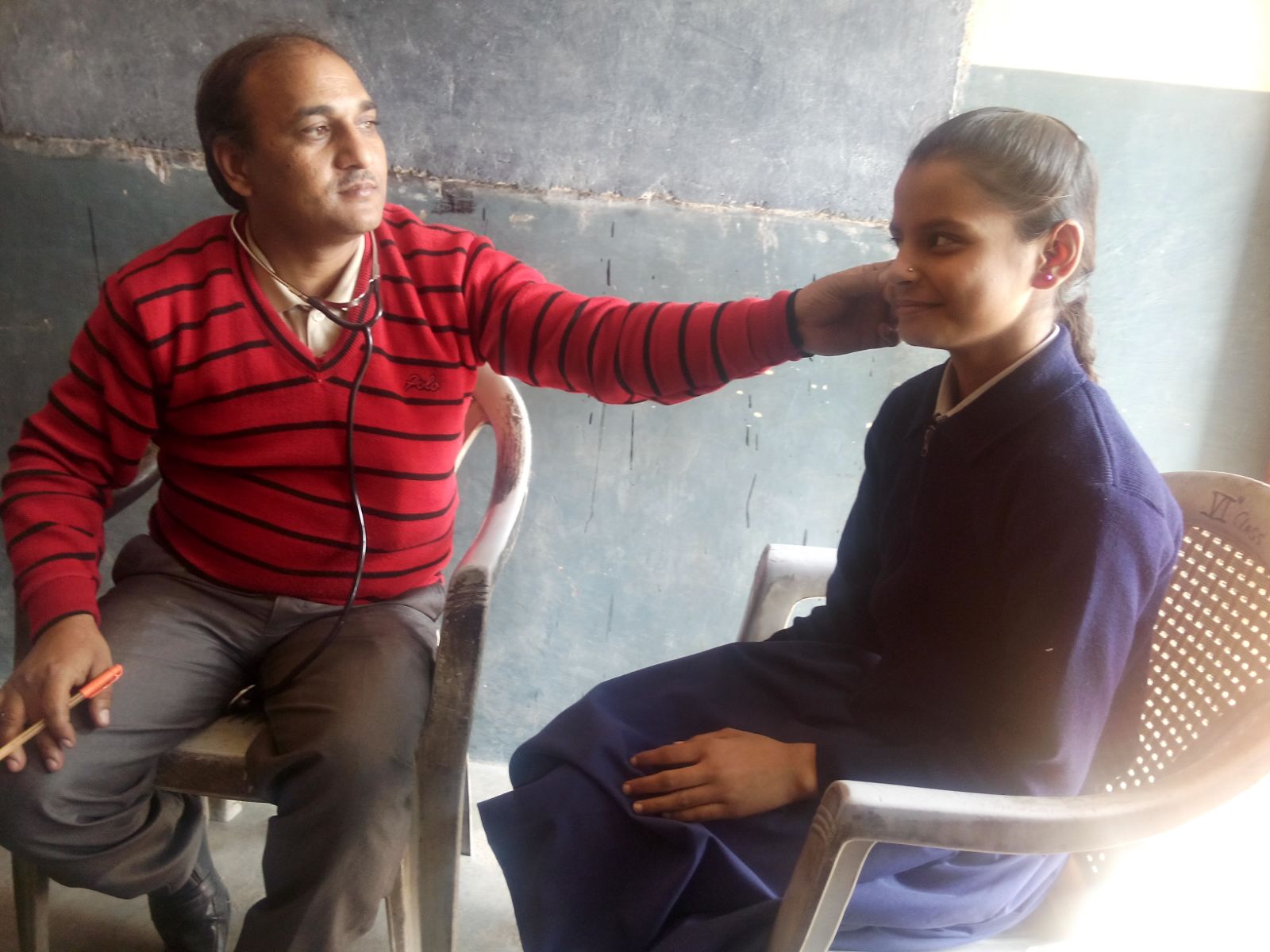 Meet Jasmine, an exceptionally bright 8 year old. Her teachers tell us she solves math problems very quickly and helps the other students in her class. This is her first visit with a physician. 