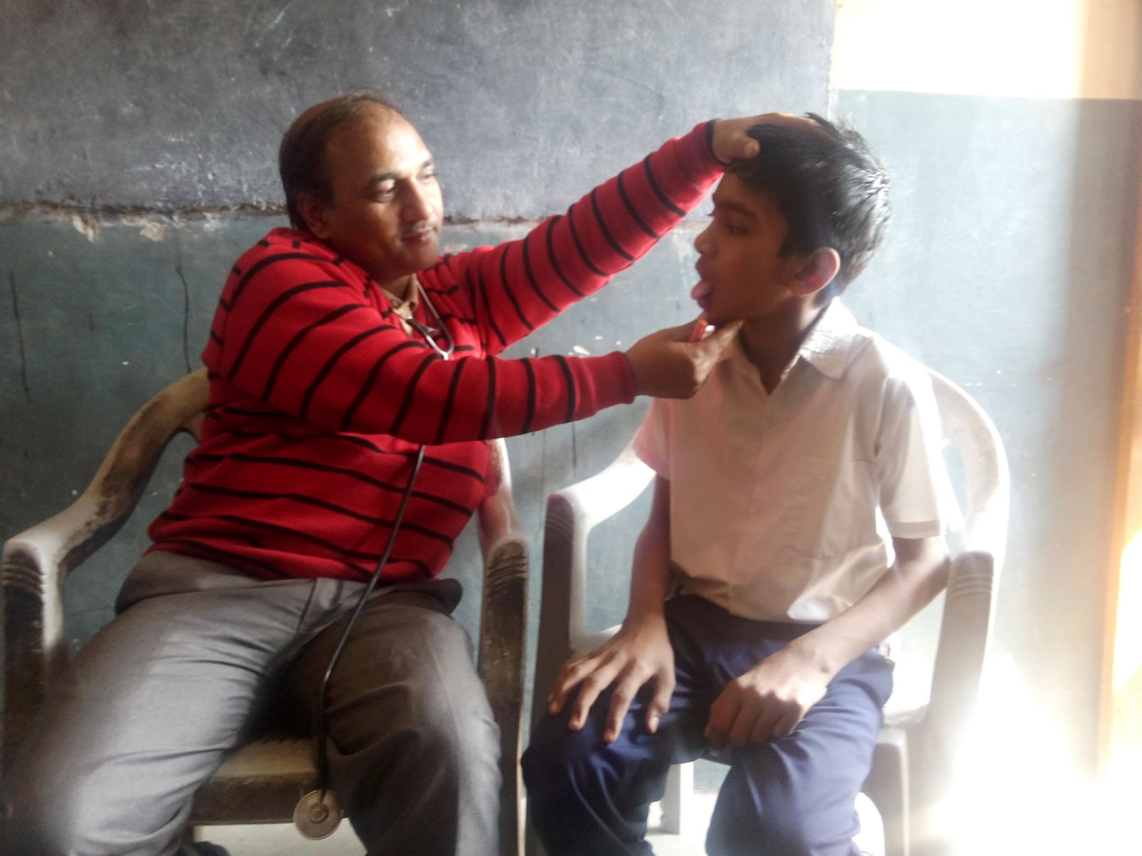 Meet Tushar, an 8 year old boy who wants to be a scientist when he grows up. He suffers from malnutrition. 
