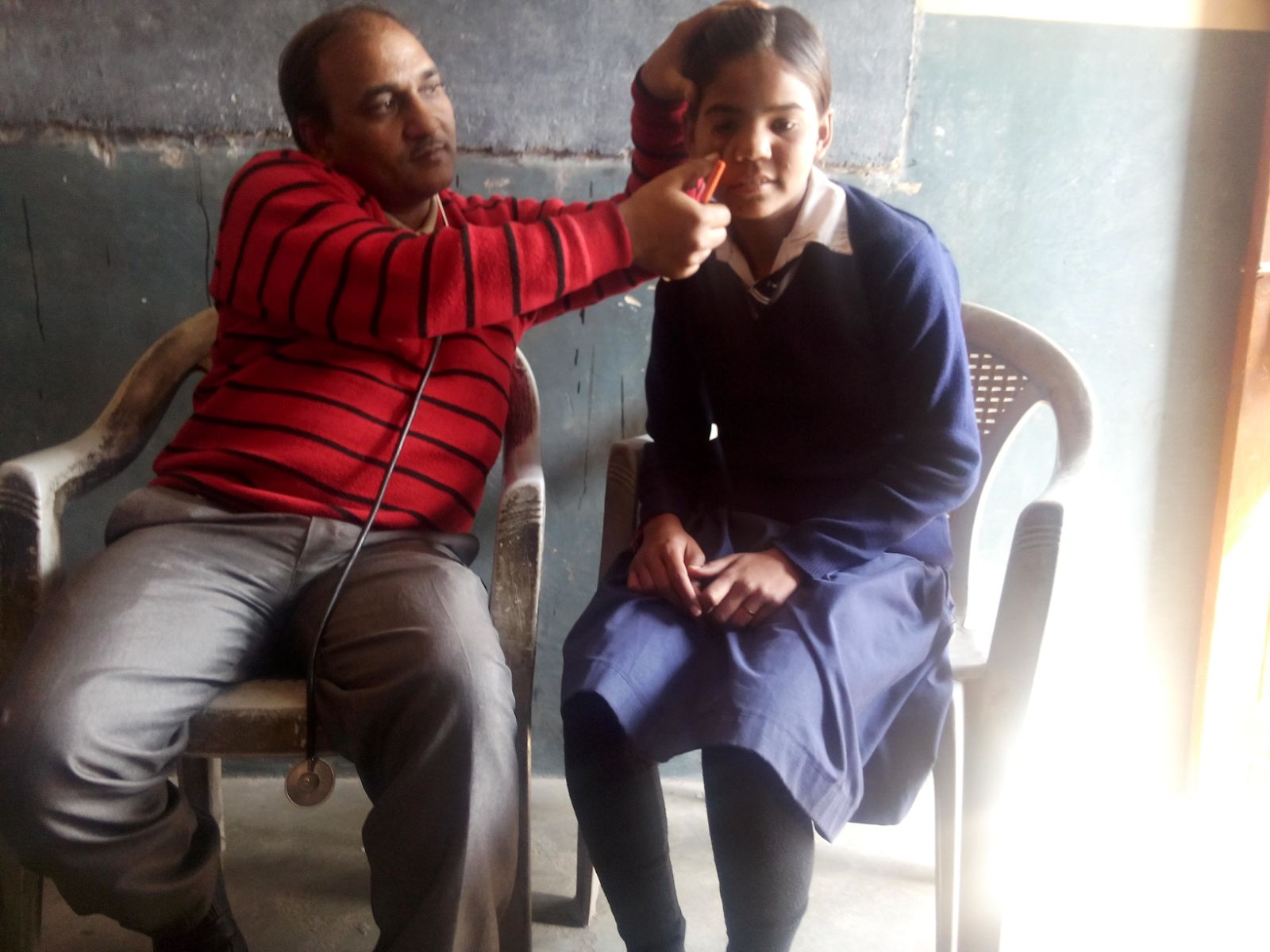 This is Zara. She is 12 years old. She is worried about her monthly abdominal cramps. Our physician explained to her why they occur. 