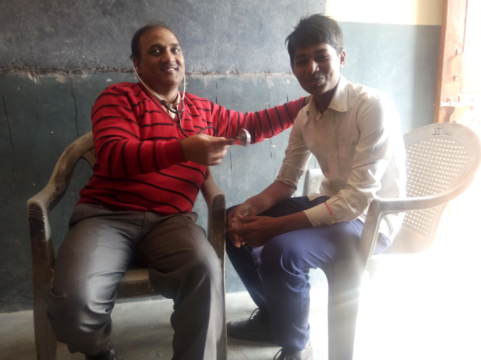 This is Jayesh. He is 14 years old. He has coughing spasms that leave him feeling breathless. 