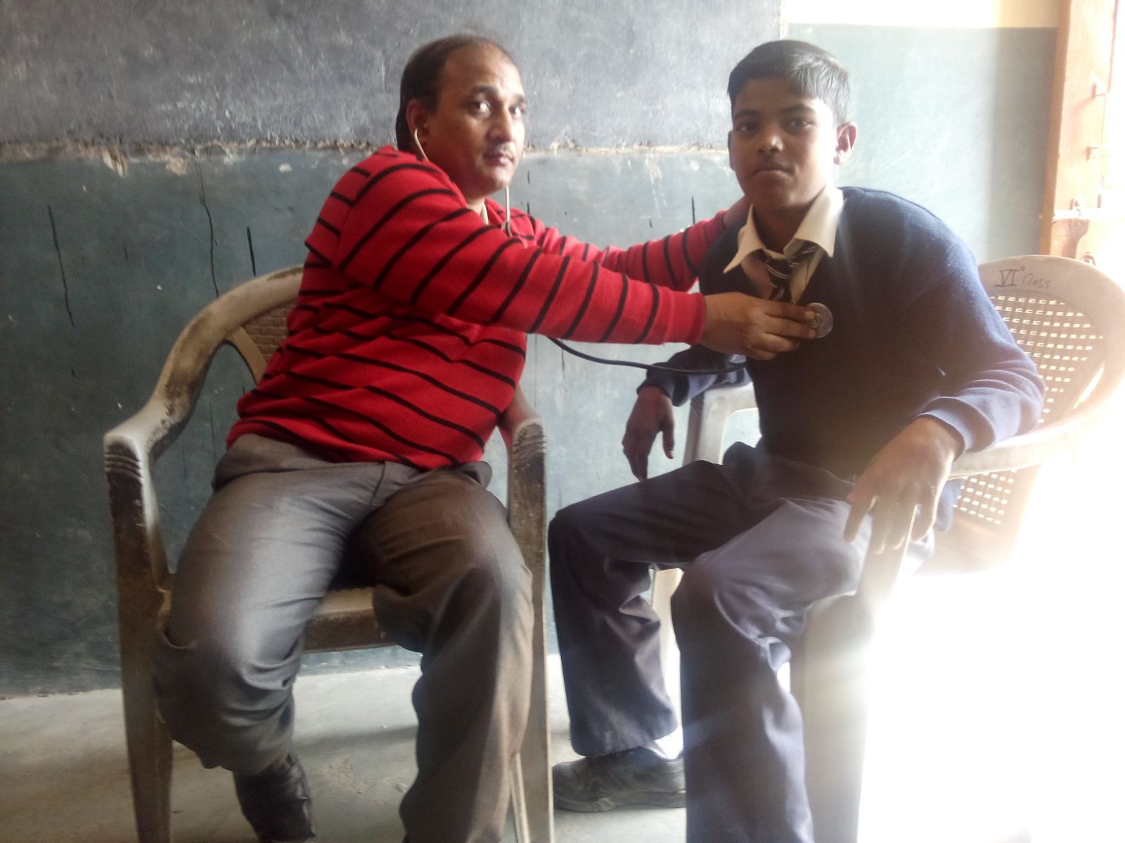 Meet Eshan, a 12 year old boy. He received a general health check up. 