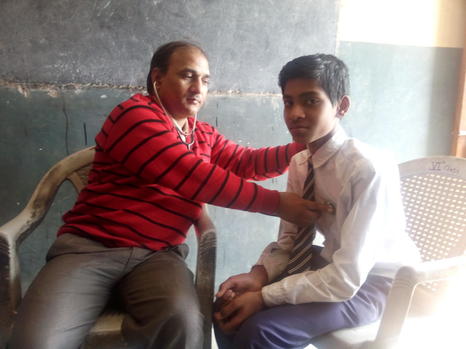 Meet Jayesh, a 10 year old boy. He received a general health checkup. 