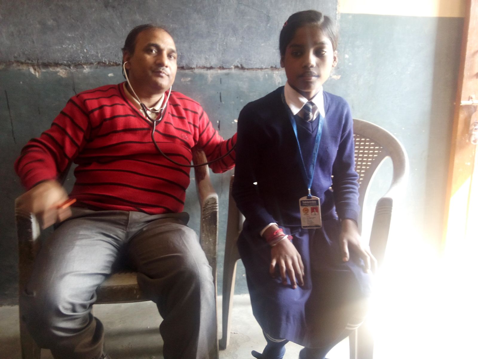 Meet Sai. She is 9 years old. She wants to be a professional singer when she grows up. Her mother tells us they sing together when they are doing chores and spending time together. Sai received a general health check up. 