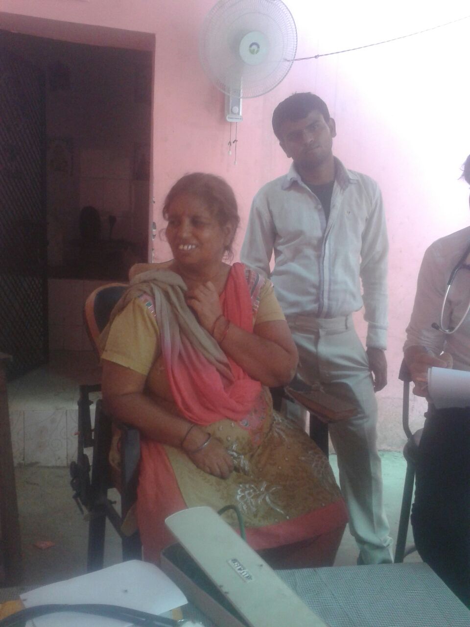 This is Indrani. She is 51 years old. She wants to lose weight. 