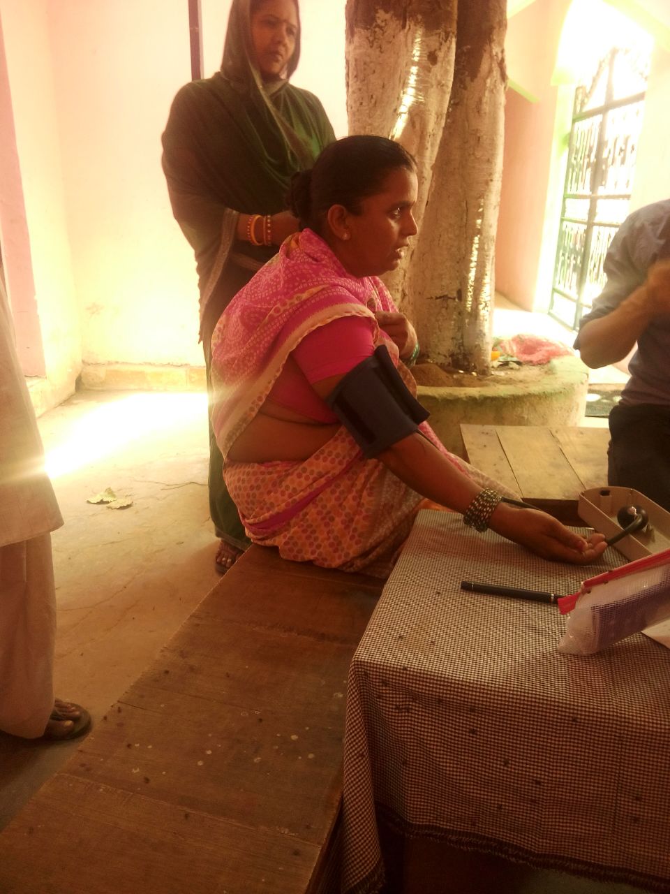 Meet Pia. She is 38 years old and is 3 months pregnant. She needs prenatal vitamins and prenatal care. 