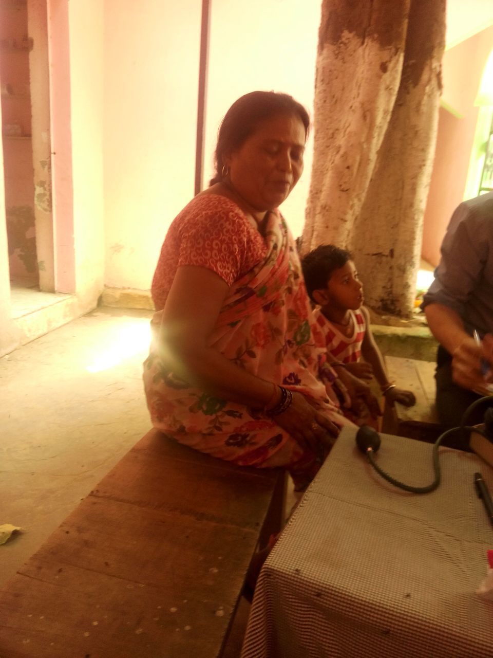 This is Poonam. She is 46 years old. She wants to have a health checkup. She has seen a physician only a handful of times in her life, she tells us. 