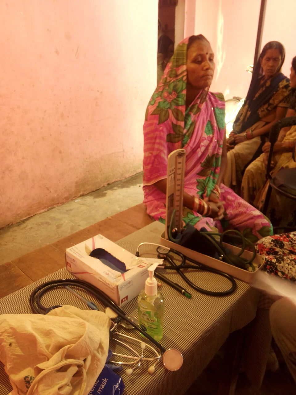 This is Riya. She is 28 years old and is 4 months pregnant. She requires prenatal vitamins and prenatal care. 