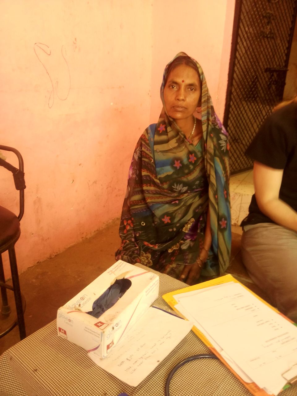 Meet Priya. She is 34 years old and has three daughters. She received a general health checkup. 