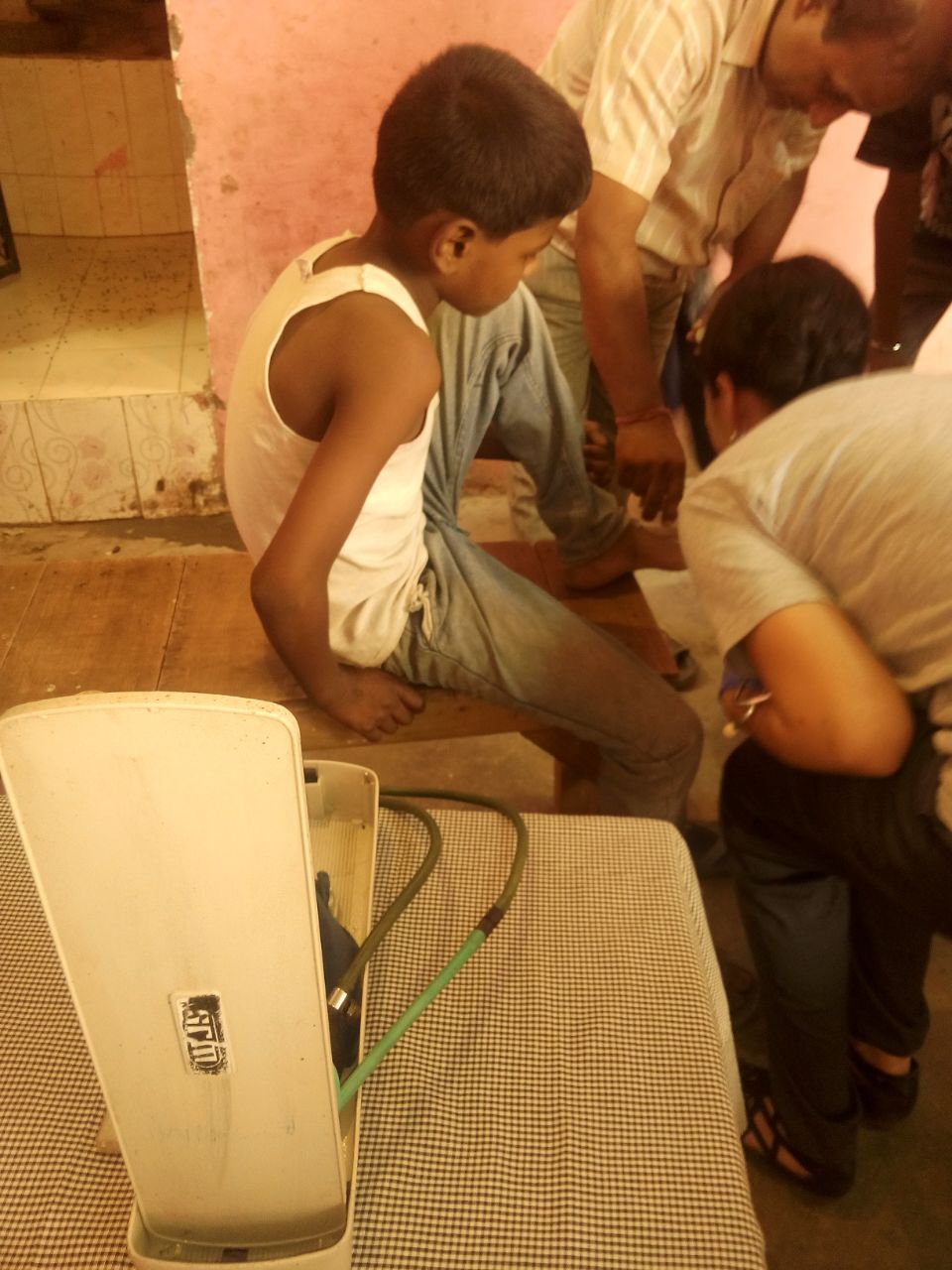 Meet Karan. He is 8 years old. He injured his toe playing futbol. He needs an x-ray and further evaluation. 