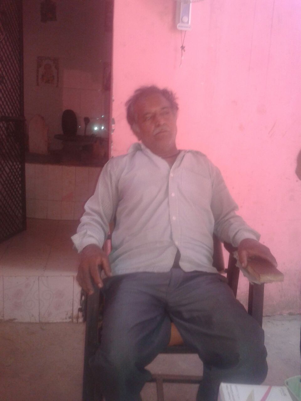 This Arun. He is 41 years old. He suffers from indigestion. 