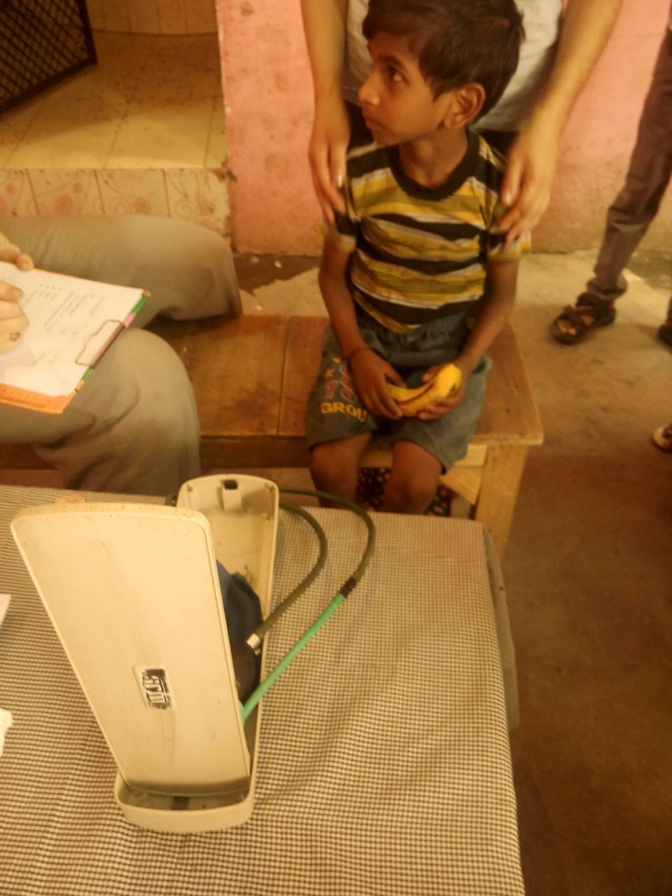 This is Ram. He is 9 years old and suffers from malnutrition. He has a younger brother whom he dotes. He wants to be a doctor when he grows up. 