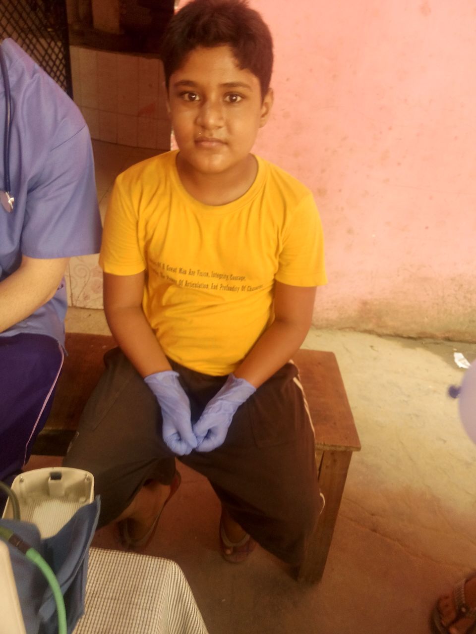Meet Aryan. He is 12 years old. He reports blurry vision. He requires eyeglasses. 