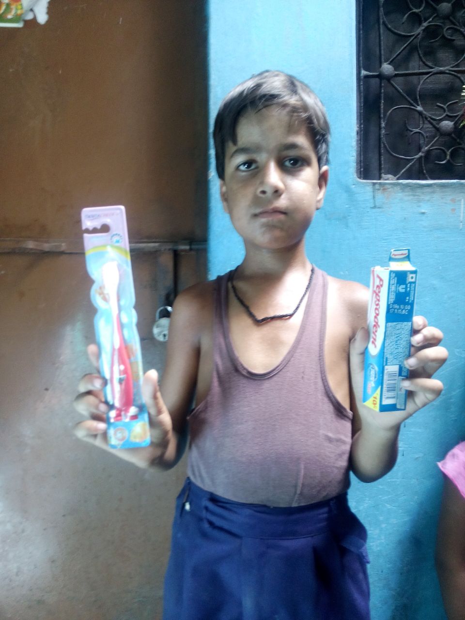 Ajeet is 9 years old. His family has been living in the same slum for over four generations. He wants to leave Faridabad and study in Mumbai when he grows older. 