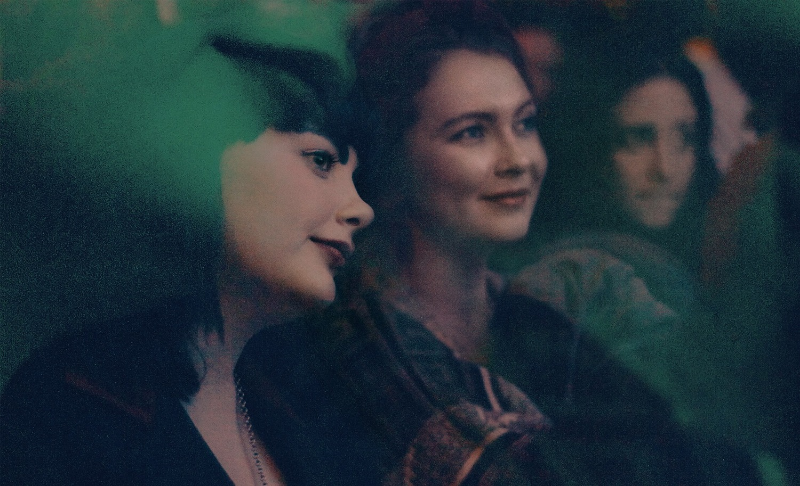 Andi and Fielded watching Sean Nicholas Savage at DBA.
