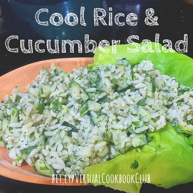 Rice & Cucumber Salad with Yogurt & Dill -Cooking Demo