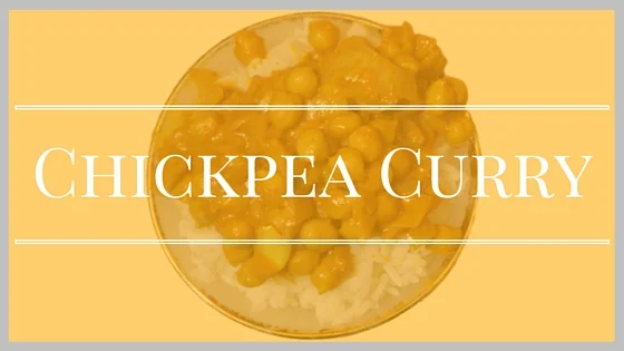 Chickpea Curry with Coconut Milk
