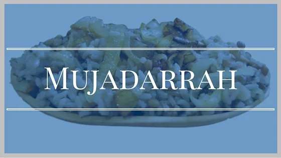 Lentils & Rice with Fried Onions (Mujadarrah) 