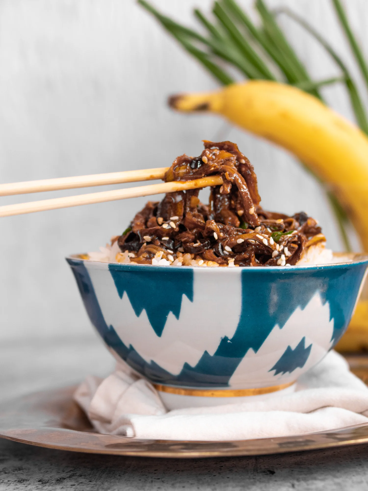 Bulgogi-Style Banana Peel — Cooking Companion Channel