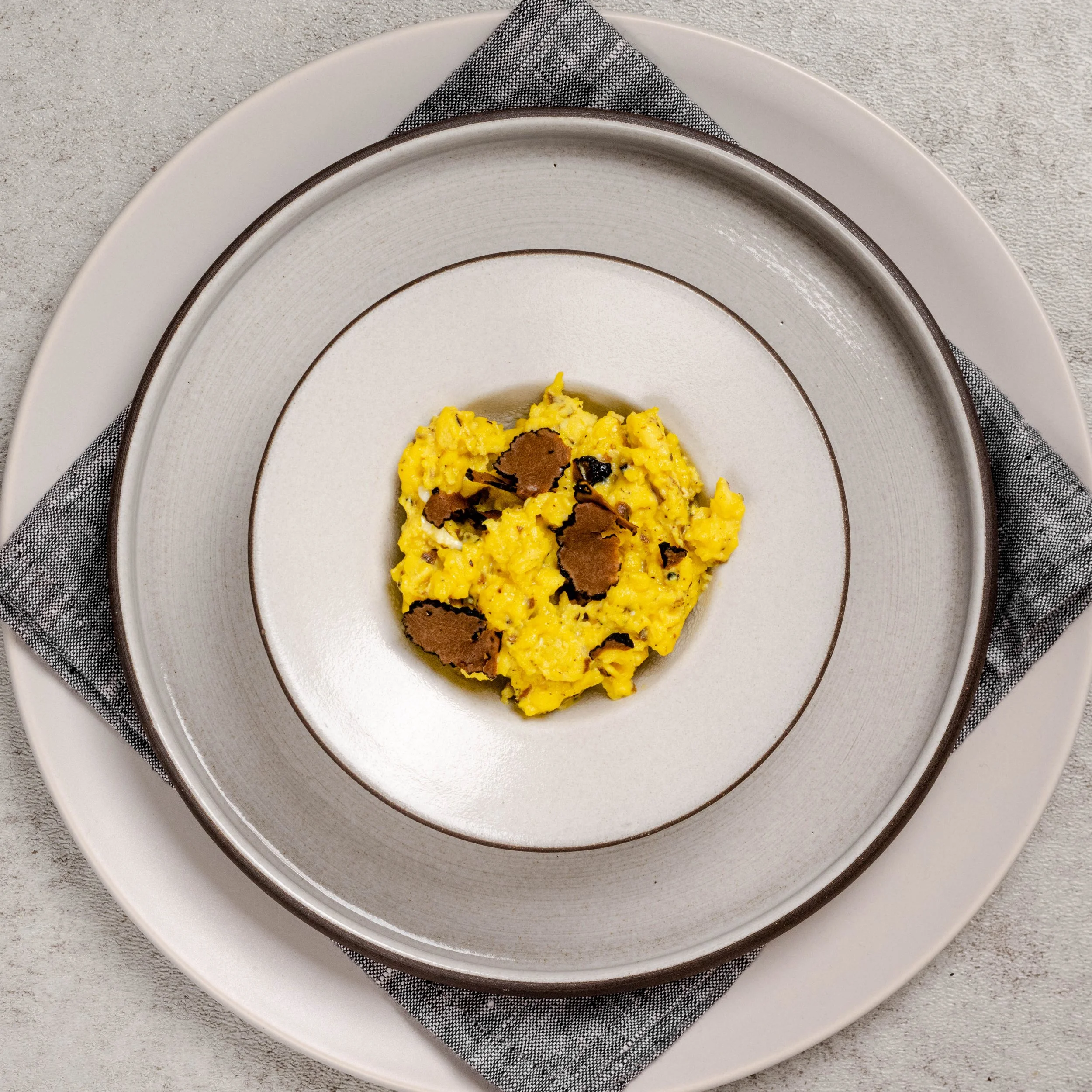 Bain Marie Scrambled Eggs with Truffle — Cooking Companion Channel
