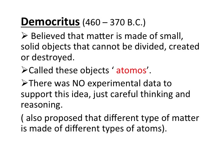 (All slides courtesy of Berman Hebrew Academy, 8th Grade Science Class)