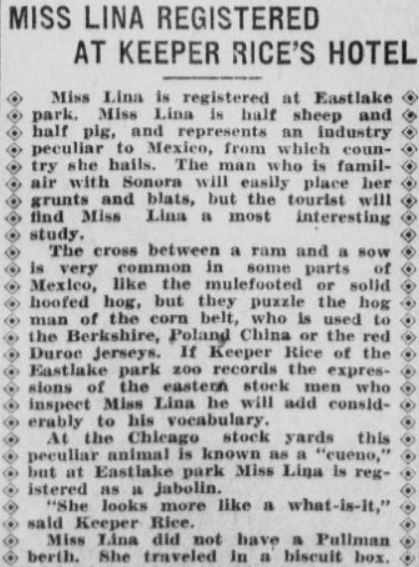 Los Angeles Herald . October 3, 1908, from here .