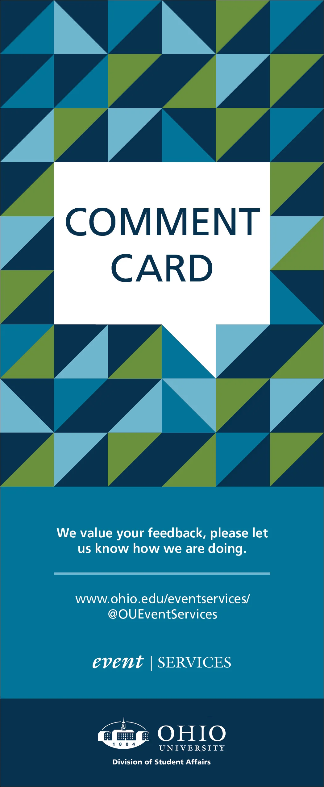 Postcard / Comment Card / Thank You Cards — ALICIA HARVEY (HAMON)