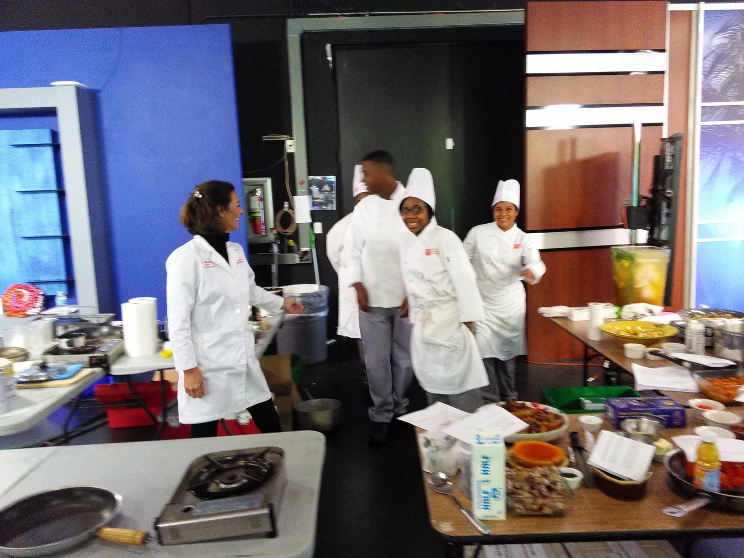 Behind the scenes at TV5 - FOX 25 = Thanksgiving 2014